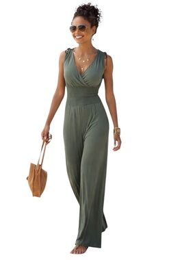 Lascana Tie Detail Jumpsuit NWT Size 4